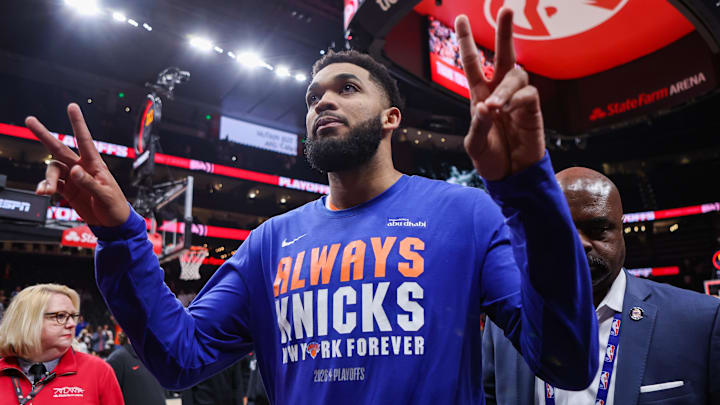 The Knicks won emphatically on Thursday night, 140–89.