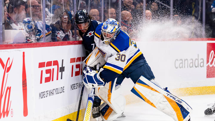 St Louis Blues v Winnipeg Jets