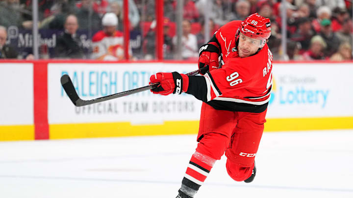 Calgary Flames v Carolina Hurricanes