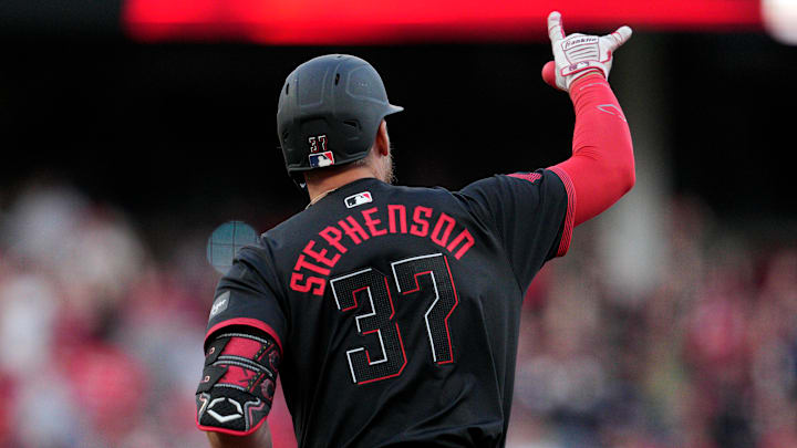 Cincinnati Reds catcher Tyler Stephenson