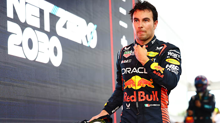 Sergio Pérez llegó cuarto en el Gran Premio de España de 2023 