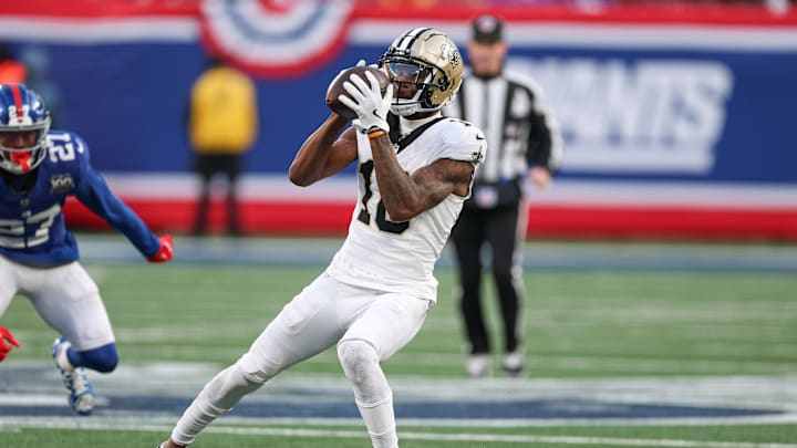 New Orleans Saints wide receiver Marquez Valdes-Scantling.