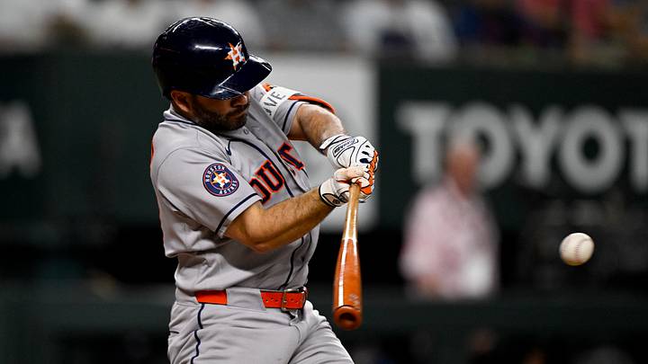 Houston Astros second baseman Jose Altuve (27). Houston Astros second baseman Jose Altuve (27).