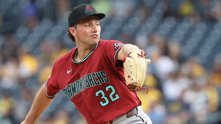 Brandon Pfaadt and the Diamondbacks are road underdogs in Atlanta. Brandon Pfaadt and the Diamondbacks are road underdogs in Atlanta.