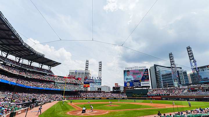 Miami Marlins v Atlanta Braves