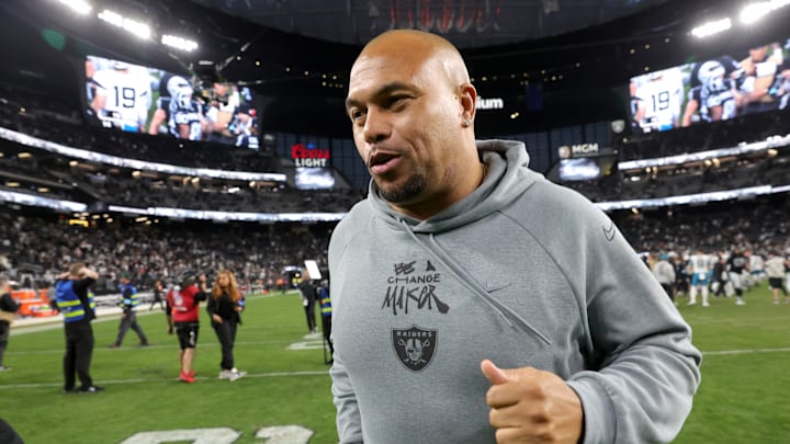 Antonio Pierce of the Las Vegas Raiders.