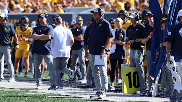 West Virginia University head coach Rich Rodriguez