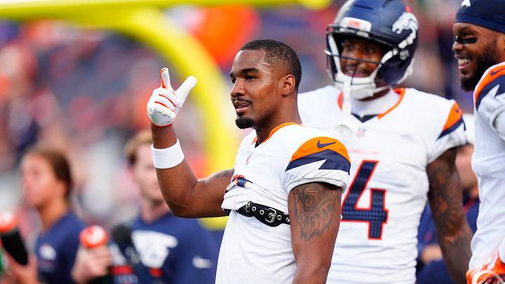Aug 21, 2026; Denver, Colorado, USA; Denver Broncos wide receiver Jaylen Waddle (17) reacts before the preseason game against the Green Bay Packers at Empower Field at Mile High. Mandatory Credit: Ron Chenoy-Imagn Images Aug 21, 2026; Denver, Colorado, USA; Denver Broncos wide receiver Jaylen Waddle (17) reacts before the preseason game against the Green Bay Packers at Empower Field at Mile High. Mandatory Credit: Ron Chenoy-Imagn Images