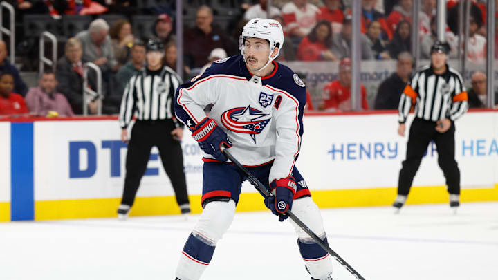 Zach Werenski is a good bet to go over his shots on goal prop on Monday night.