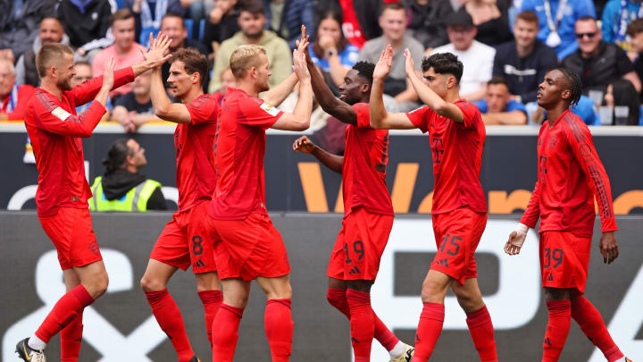 Matthijs de Ligt, Leon Goretzka, Aleksandar Pavlovic, Mathys Tel, Alphonso Davies, Eric Dier Matthijs de Ligt, Leon Goretzka, Aleksandar Pavlovic, Mathys Tel, Alphonso Davies, Eric Dier