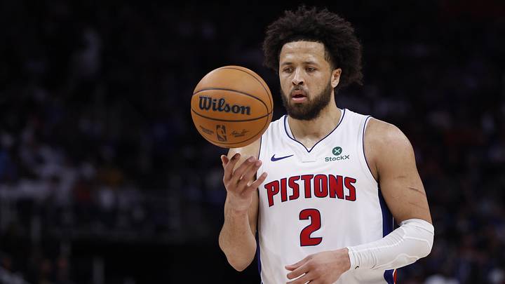 May 5, 2026; Detroit, Michigan, USA; Detroit Pistons guard Cade Cunningham (2) gets set to take a free throw in the second half against the Cleveland Cavaliers during game one of the second round of the 2026 NBA Playoffs at Little Caesars Arena. Mandatory Credit: Rick Osentoski-Imagn Images May 5, 2026; Detroit, Michigan, USA; Detroit Pistons guard Cade Cunningham (2) gets set to take a free throw in the second half against the Cleveland Cavaliers during game one of the second round of the 2026 NBA Playoffs at Little Caesars Arena. Mandatory Credit: Rick Osentoski-Imagn Images