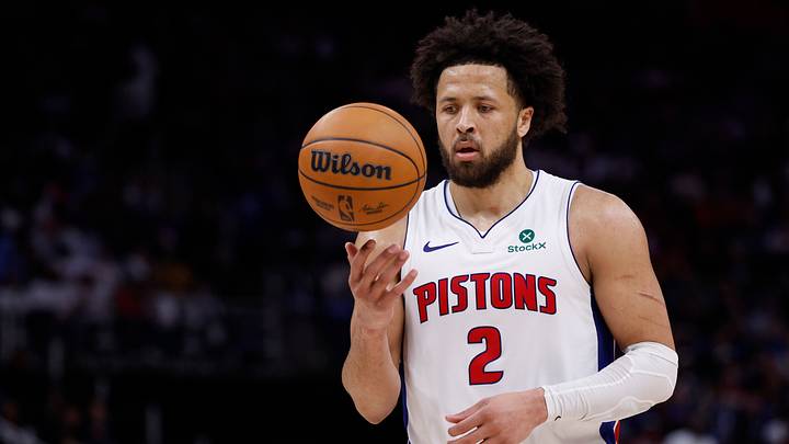 May 5, 2026; Detroit, Michigan, USA; Detroit Pistons guard Cade Cunningham (2) gets set to take a free throw in the second half against the Cleveland Cavaliers during game one of the second round of the 2026 NBA Playoffs at Little Caesars Arena. Mandatory Credit: Rick Osentoski-Imagn Images May 5, 2026; Detroit, Michigan, USA; Detroit Pistons guard Cade Cunningham (2) gets set to take a free throw in the second half against the Cleveland Cavaliers during game one of the second round of the 2026 NBA Playoffs at Little Caesars Arena. Mandatory Credit: Rick Osentoski-Imagn Images