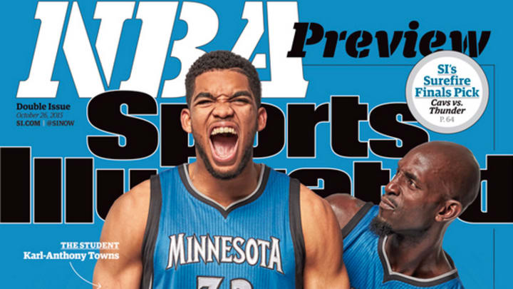 10 years ago Kevin Garnett and Karl-Anthony Towns united in Minnesota and earned the cover of Sports Illustrated's NBA preview.