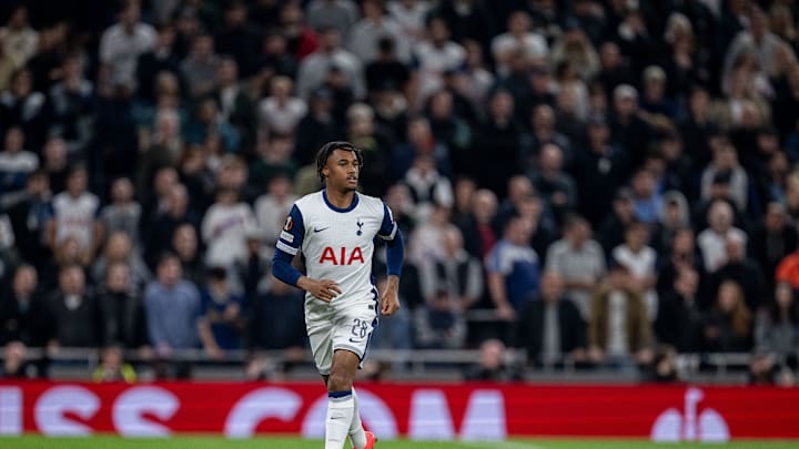 Wilson Odobert during the win over AZ Alkmaar - his last appearance for the club 