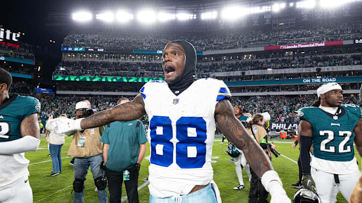 Nov 5, 2023; Philadelphia, Pennsylvania, USA; Dallas Cowboys wide receiver CeeDee Lamb (88) after a