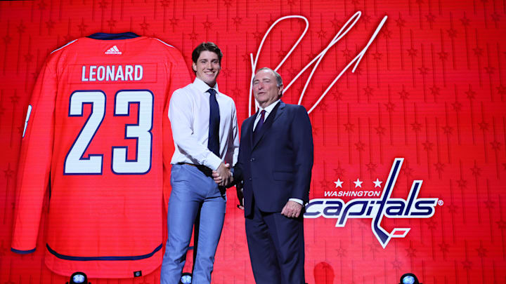 Ryan Leonard, Washington Capitals