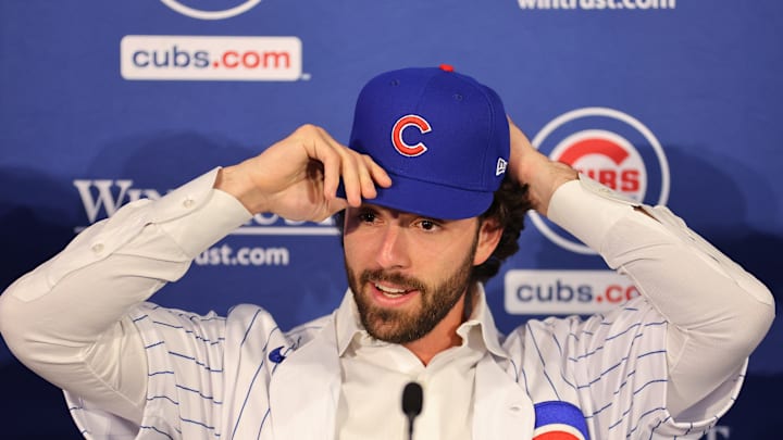 Chicago Cubs Introduce Dansby Swanson Chicago Cubs Introduce Dansby Swanson