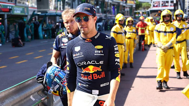 Sergio "Checo" Pérez chocó en la clasificación del Gran Premio de Mónaco de 2023 
