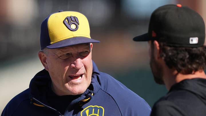 Milwaukee Brewers manager Pat Murphy Milwaukee Brewers manager Pat Murphy