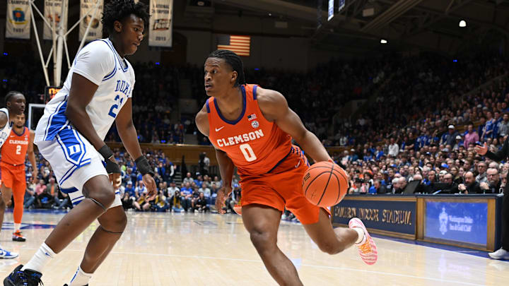 Clemson forward RJ Godfrey will be a key piece to how the Tigers' game against Wake Forest goes on Wednesday. 