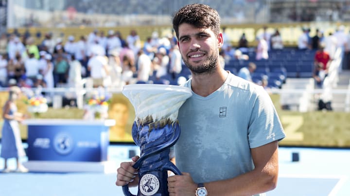 Carlos Alcaraz is a massive favorite in Round 1. 