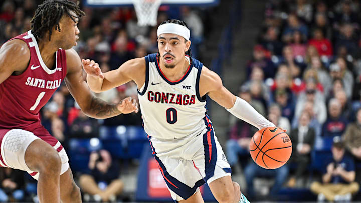 Gonzaga senior guard Ryan Nembhard.