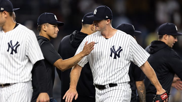 Clay Holmes ha salvado 12 juegos para los Yankees en 13 oportunidades en 2022