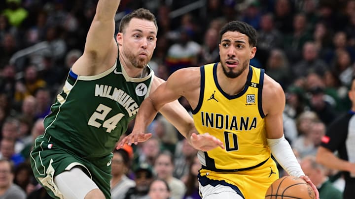 Indiana Pacers guard Tyrese Haliburton.
