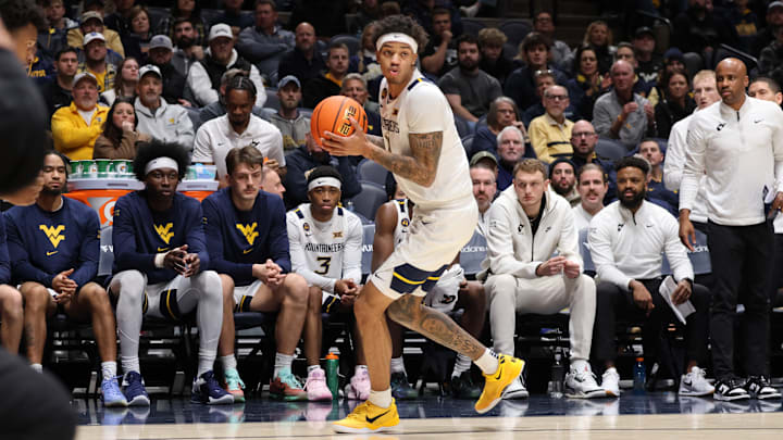 West Virginia University guard Jonathan Powell