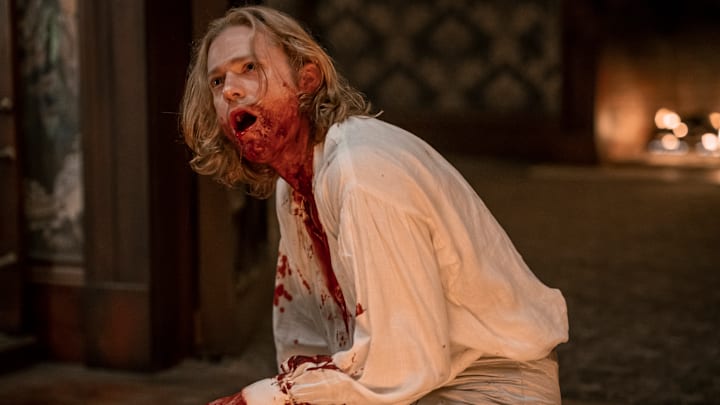Sam Reid as Lestat De Lioncourt - Interview with the Vampire _ Season 1, Episode 7 - Photo Credit: Alfonso Bresciani/AMC