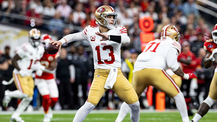 San Francisco 49ers quarterback Brock Purdy (13)