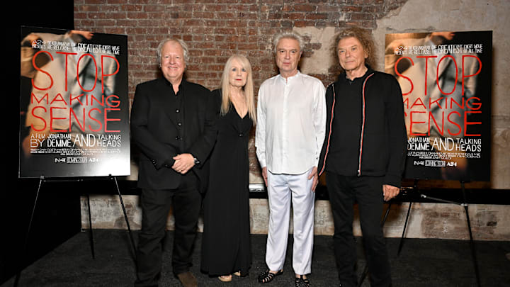 BAM and A24 Host Stop Making Sense Q & A with David Byrne, Tina Weymouth, Chris Frantz, And Jerry