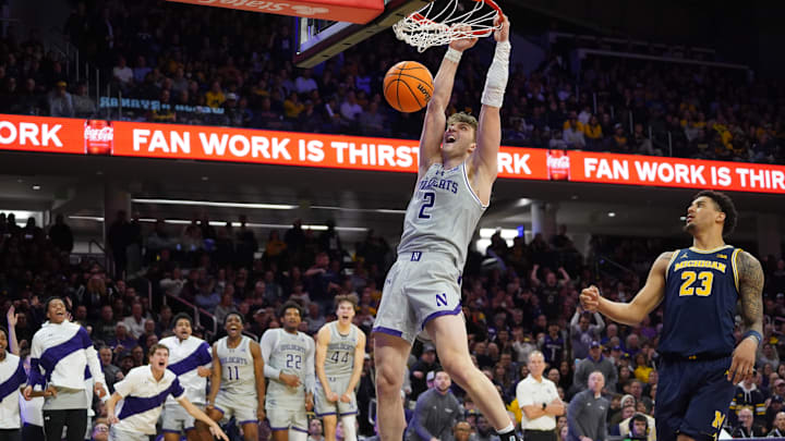 Northwestern Wildcats forward Nick Martinelli Northwestern Wildcats forward Nick Martinelli