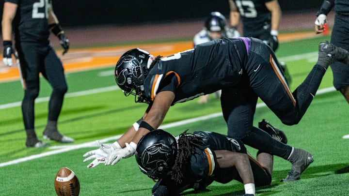 Desert Edge Scorpions defensive lineman Yahzeen Zion. Desert Edge Scorpions defensive lineman Yahzeen Zion.