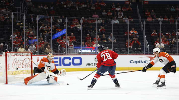 Andrew Cristall, Washington Capitals Mandatory Credit: Geoff Burke-Imagn Images