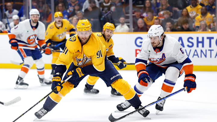 New York Islanders v Nashville Predators New York Islanders v Nashville Predators