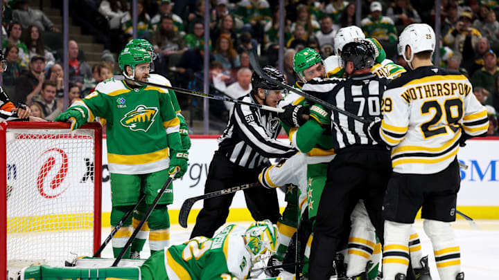 Boston Bruins v Minnesota Wild