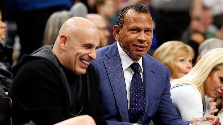 Alex Rodríguez y su socio Marc Lore, junto al que compró los Minnesota Timberwolves