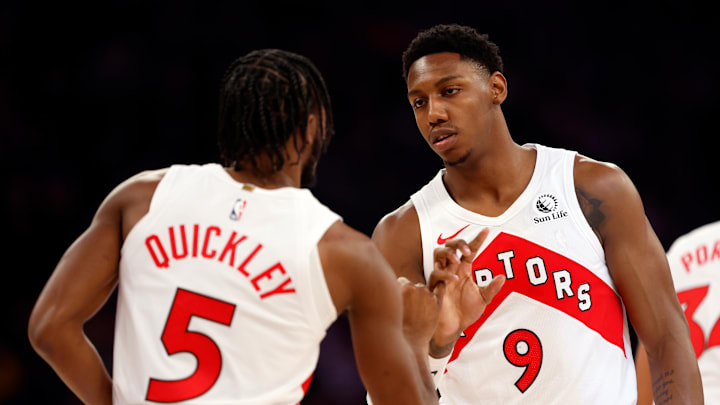 Immanuel Quickley and RJ Barrett, Toronto Raptors