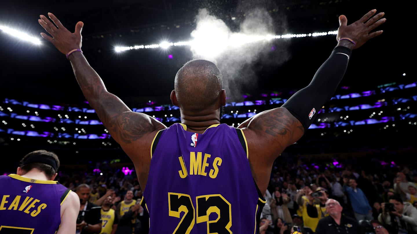 LeBron announces retirement, but not the one you're thinking of