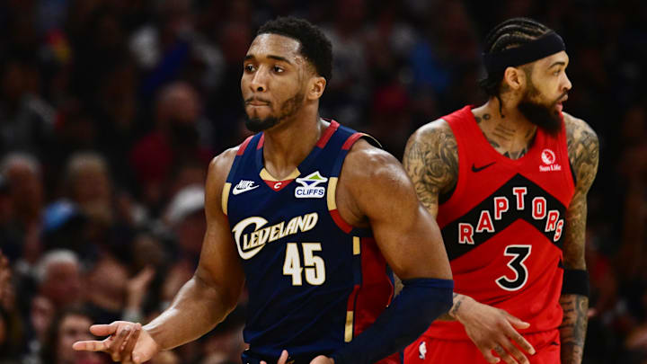 Cleveland Cavaliers guard Donovan Mitchell is a solid prop target on April 22. 