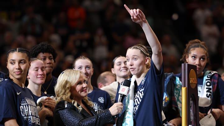 Connecticut Huskies guard Paige Bueckers.