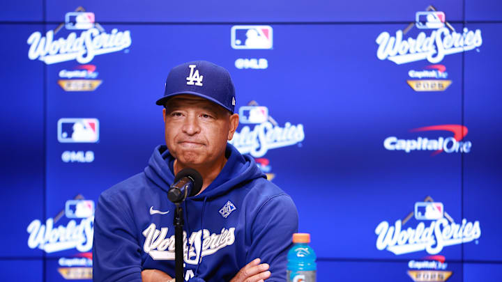 World Series - Los Angeles Dodgers v Toronto Blue Jays - Workout Day World Series - Los Angeles Dodgers v Toronto Blue Jays - Workout Day