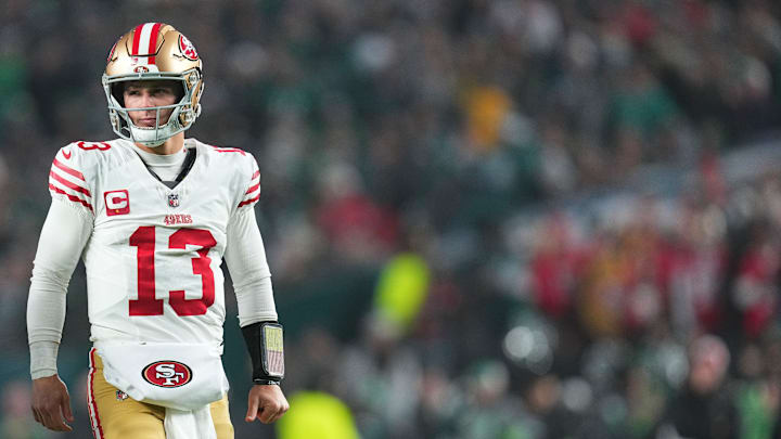 San Francisco 49ers quarterback Brock Purdy (13)