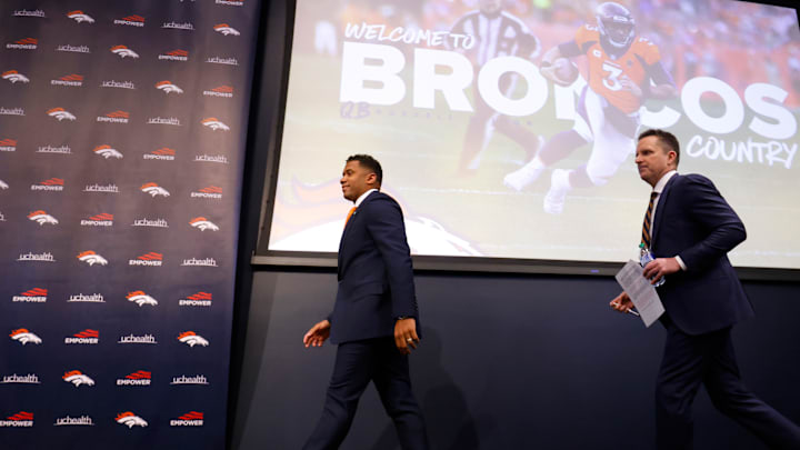 Denver Broncos Introduce Quarterback Russell Wilson