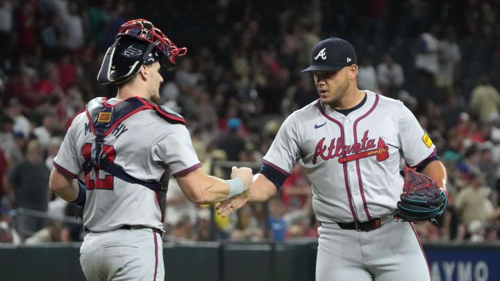 Atlanta Braves catcher Sean Murphy rescued the team Monday night with a two-run home run in the ninth inning. Atlanta Braves catcher Sean Murphy rescued the team Monday night with a two-run home run in the ninth inning.