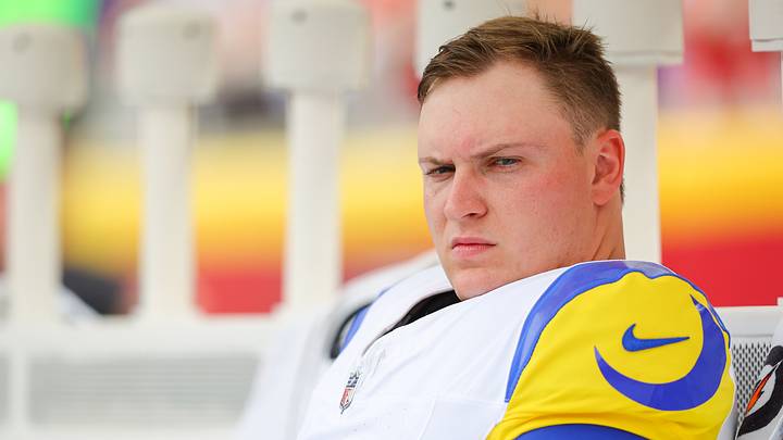 Los Angeles Rams kicker Harrison Mevis