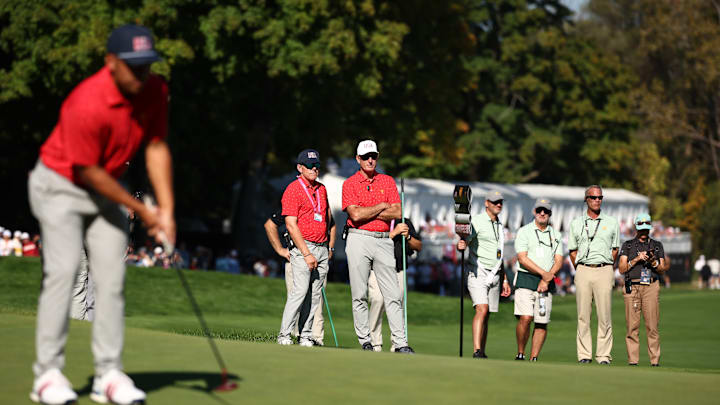 Justin Leonard, Jim Furyk - 2024 Presidents Cup