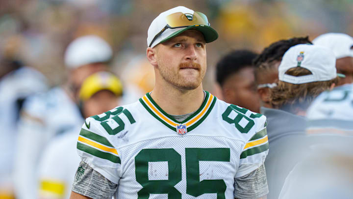 Green Bay Packers tight end Tucker Kraft