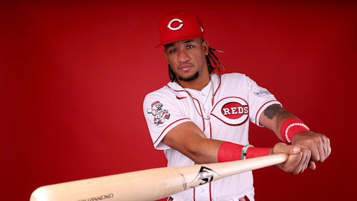 Cincinnati Reds outfielder Allan Cerda